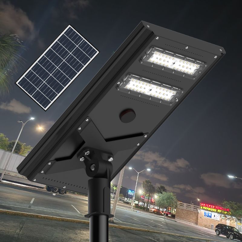 Commerical Solar Power LED Parking Lot Light - 2 Years Warranty Langy Solar Lights