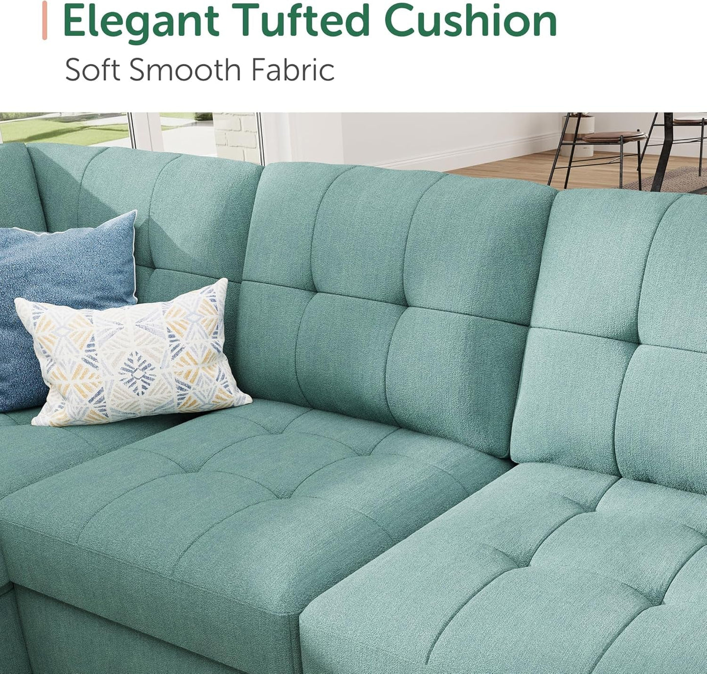 Sectional Sleeper Sofa Bed With Integrated Storage ShipItFurniture