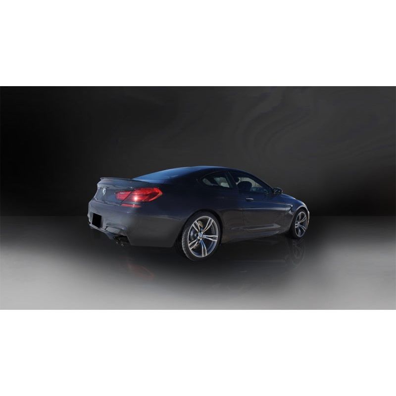 Corsa 12-15 BMW M6 F12 / F13 / F06 Black Sport Axle-Back Exhaust NP Motorsports