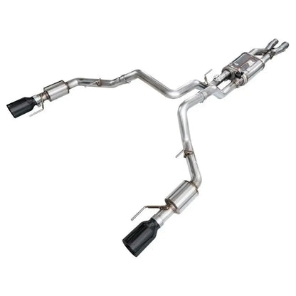 AWE Gen 3 Raptor R SwitchPath Exhaust - Diamond Black Tips NP Motorsports
