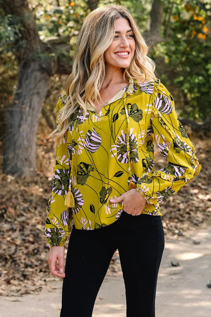 Emilena Long Sleeve Blouse Long Sleeve Top