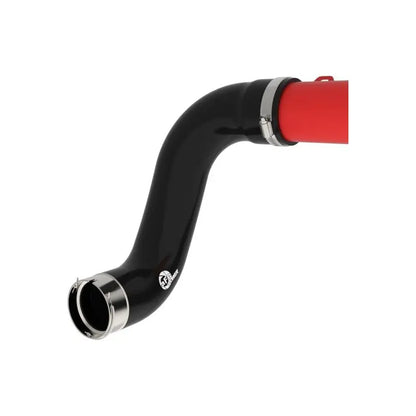 aFe 22-24 Ford Bronco Raptor BladeRunner Aluminum Hot and Cold Charge Pipe Kit Red NP Motorsports