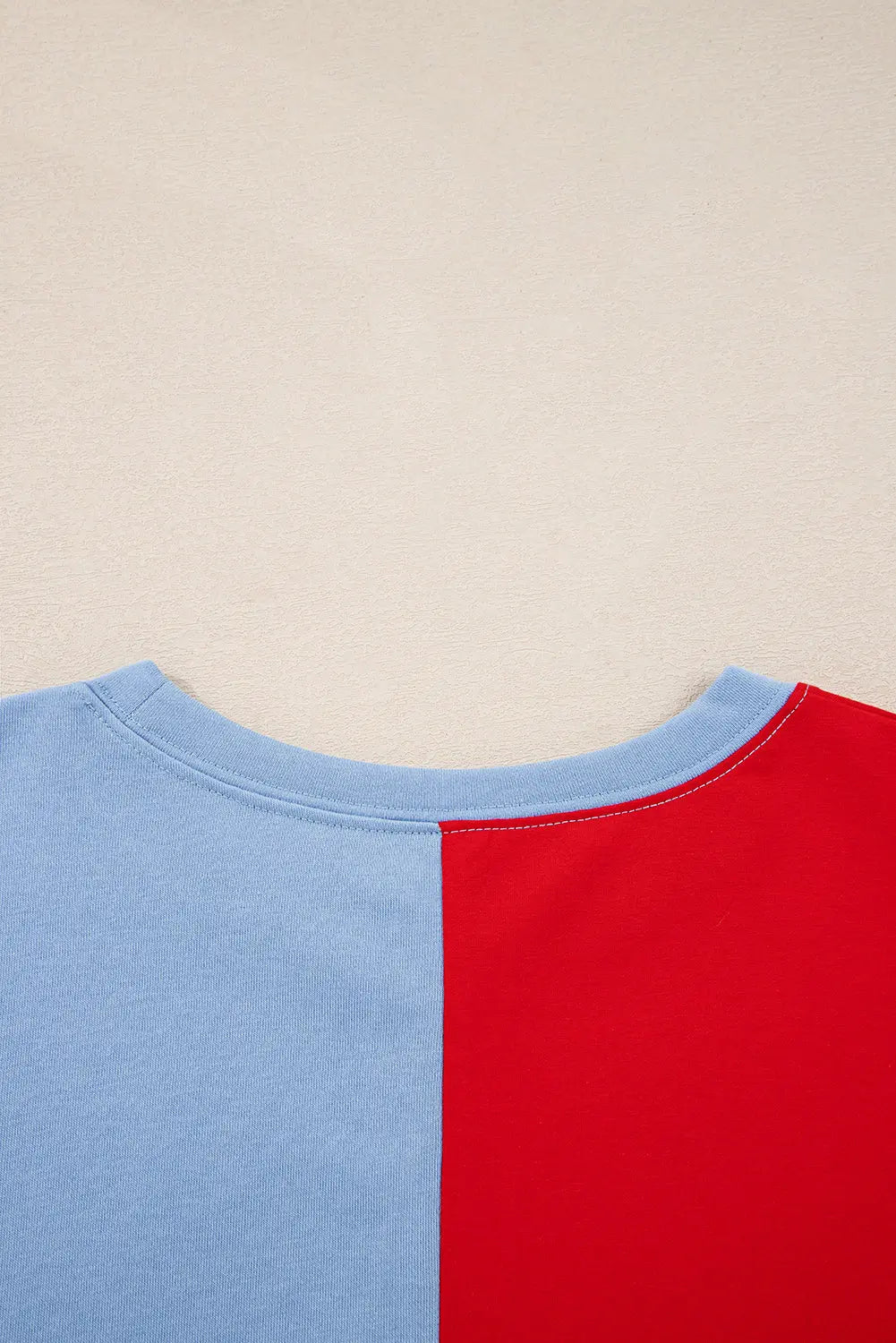 Simone Flag Vintage Oversized Pullover