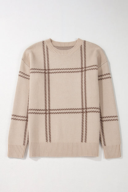 Madison Knitted Drop Shoulder Sweater