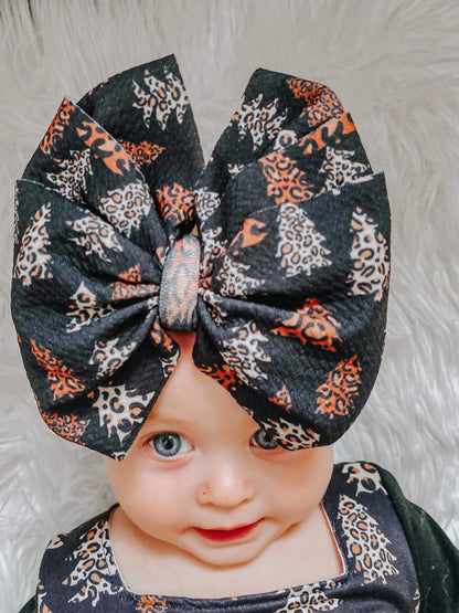 Leopard trees messy wrap - Get it from Bo