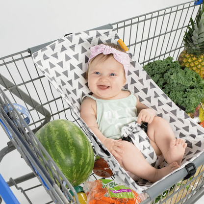 Baby Shopping Cart Hammock | Triangles - Get it from Bo