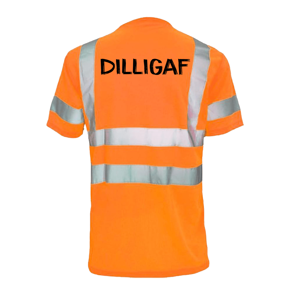 DILLIGAF - Reflective Safety T-Shirt Armed American Supply