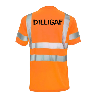 DILLIGAF - Reflective Safety T-Shirt Armed American Supply