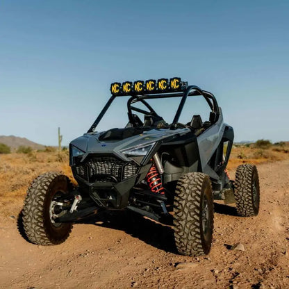 KC Gravity Pro6 39" LED Light Bar - Polaris RZR Pro R Overhead Kit - Get it from Bo