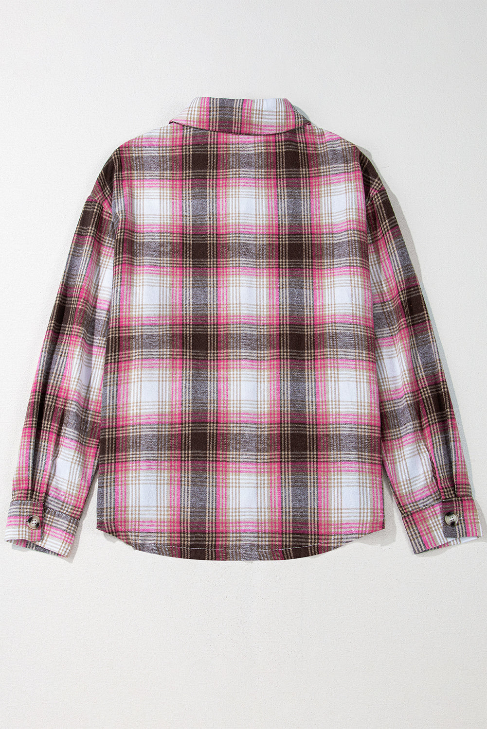 Harper Plaid Flap Up Shacket