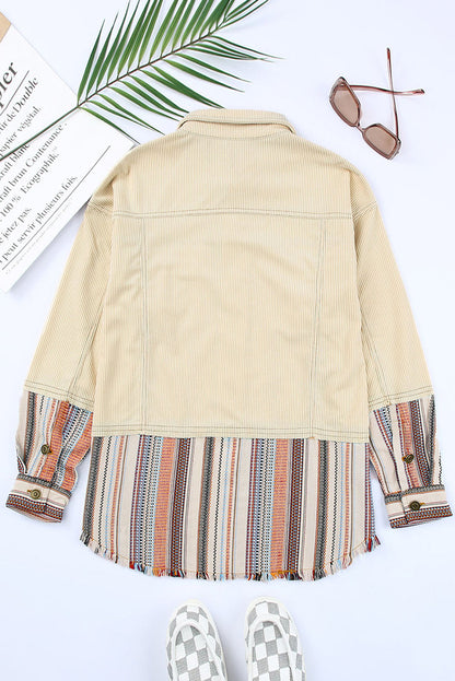 Lyla Button Up Corduroy Jacket