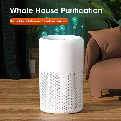 Mini Desktop Air Purifier Portable Air Purifier Household Air Cleaner