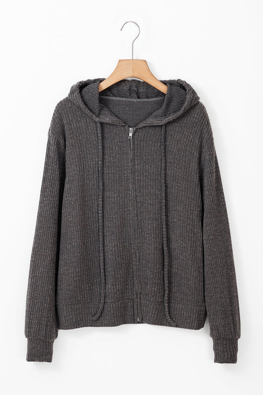 Eleanor Up Front Drawstring Hoodie