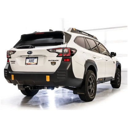 AWE 20-25 Subaru Outback (Wilderness & XT) 0FG Catback Exhaust w/Dual BashGuards NP Motorsports