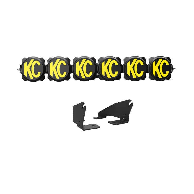 KC Gravity Pro6 39" LED Light Bar - Polaris RZR Pro R Overhead Kit - Get it from Bo