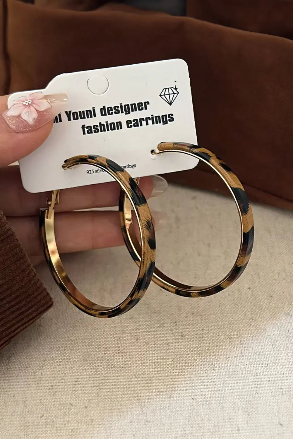 Sajira Stainless alloy Hoop Earrings