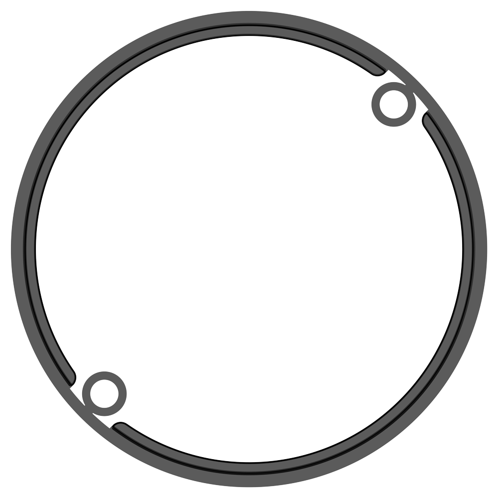 VCAP1 SATIN BLACK CAP RISER - ABS VO Dealer Portal