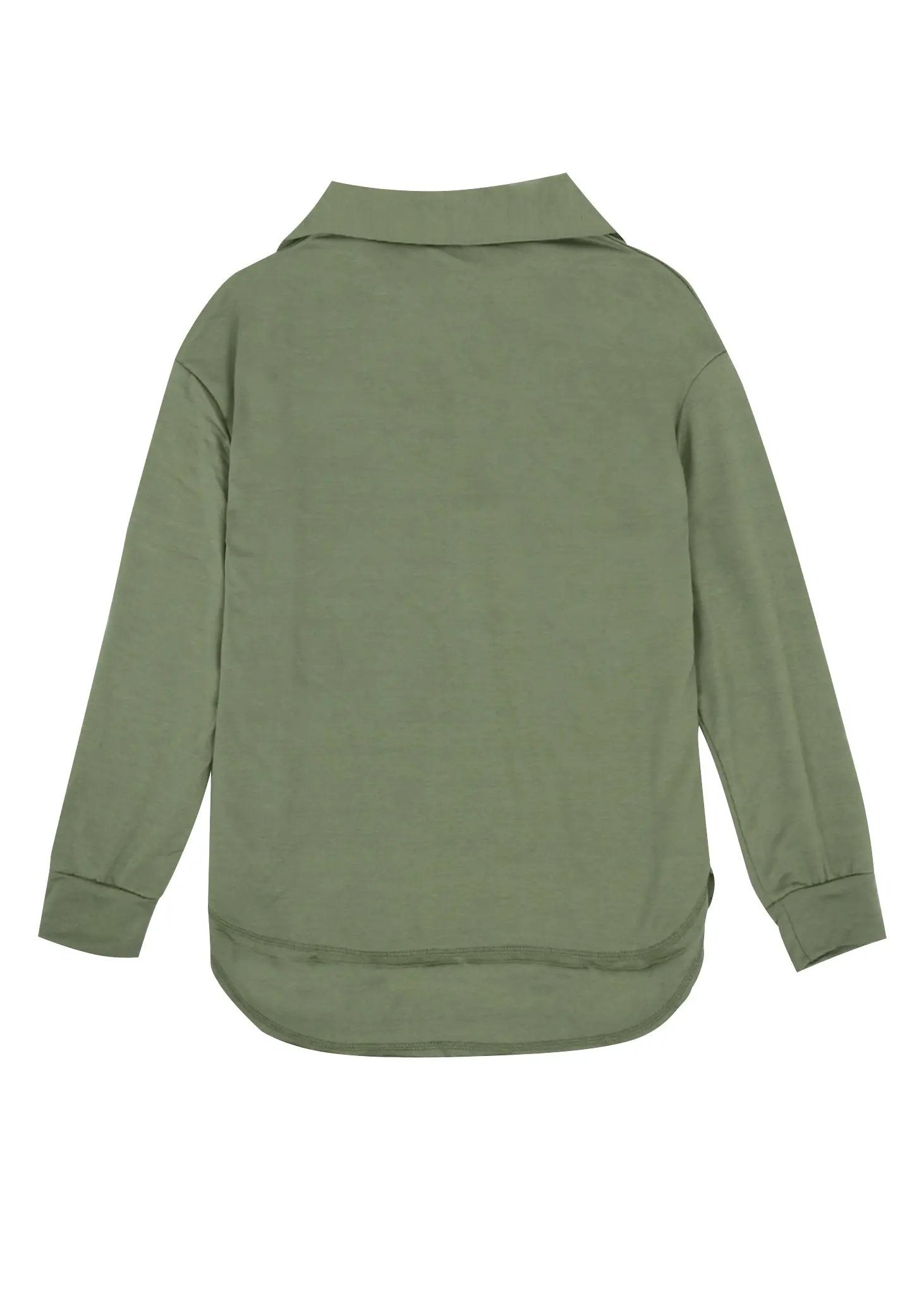 Zip Up Funnel Neck Sweater Anna-Kaci Wholesale