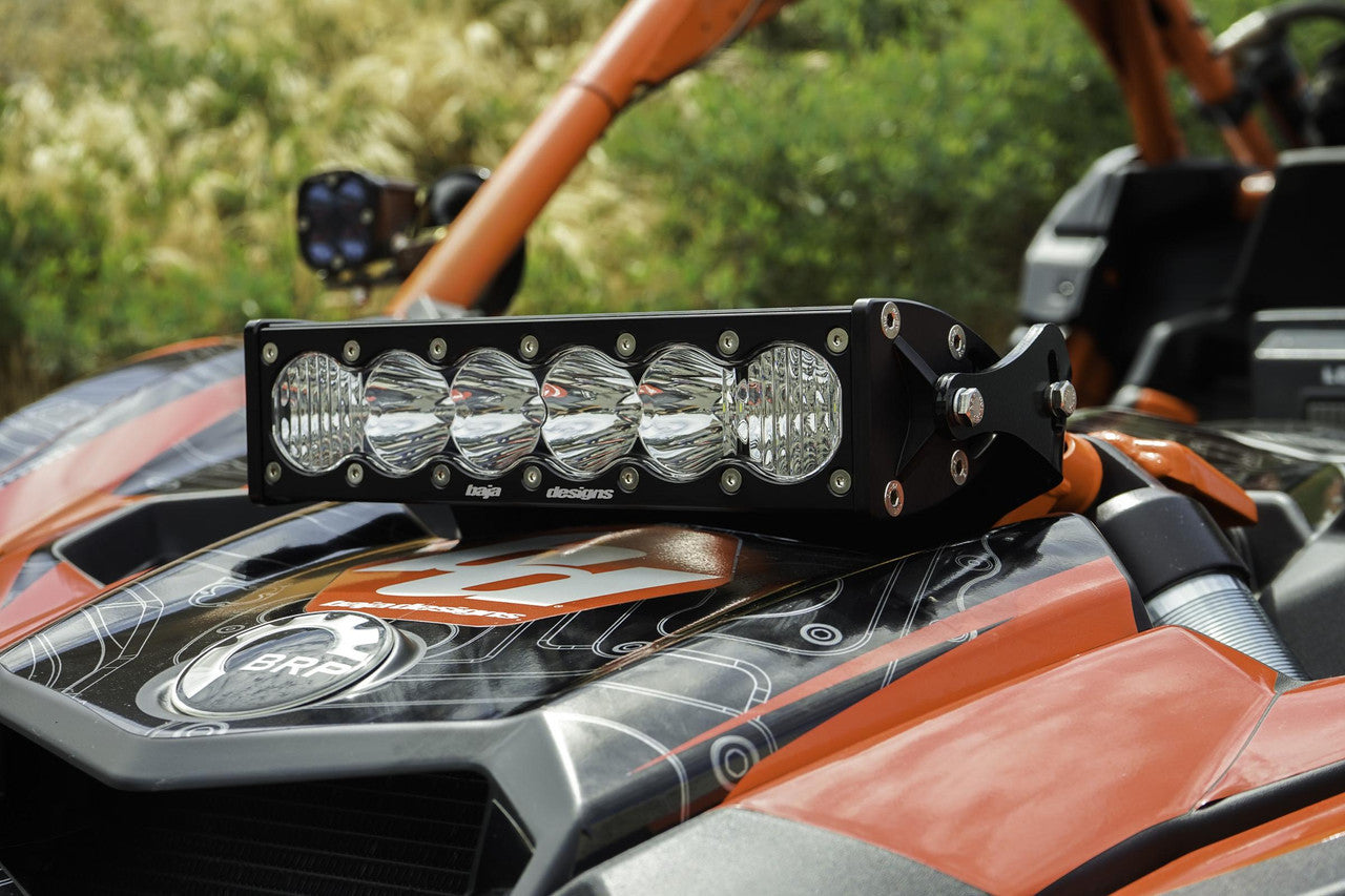 Can-Am X3 OnX6+ 10" Shock Mount Light Bar Kit | Baja Designs Dunes 2 Dezert SXS