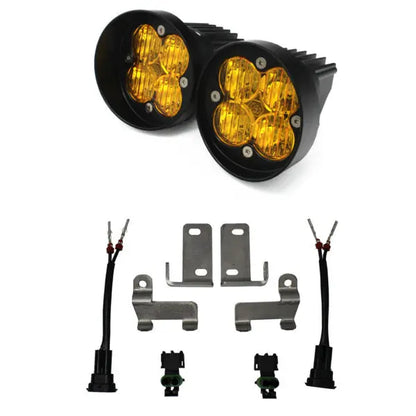 Baja Designs Squadron-R Sport Fog Pocket Light Kit | 10-22 4Runner | 12-22 Tacoma | 14-21 Tundra Dunes 2 Dezert SXS