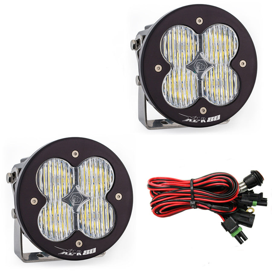 Baja Designs XL-R 80 LED Auxiliary Light Pod Pair | Universal Dunes 2 Dezert SXS
