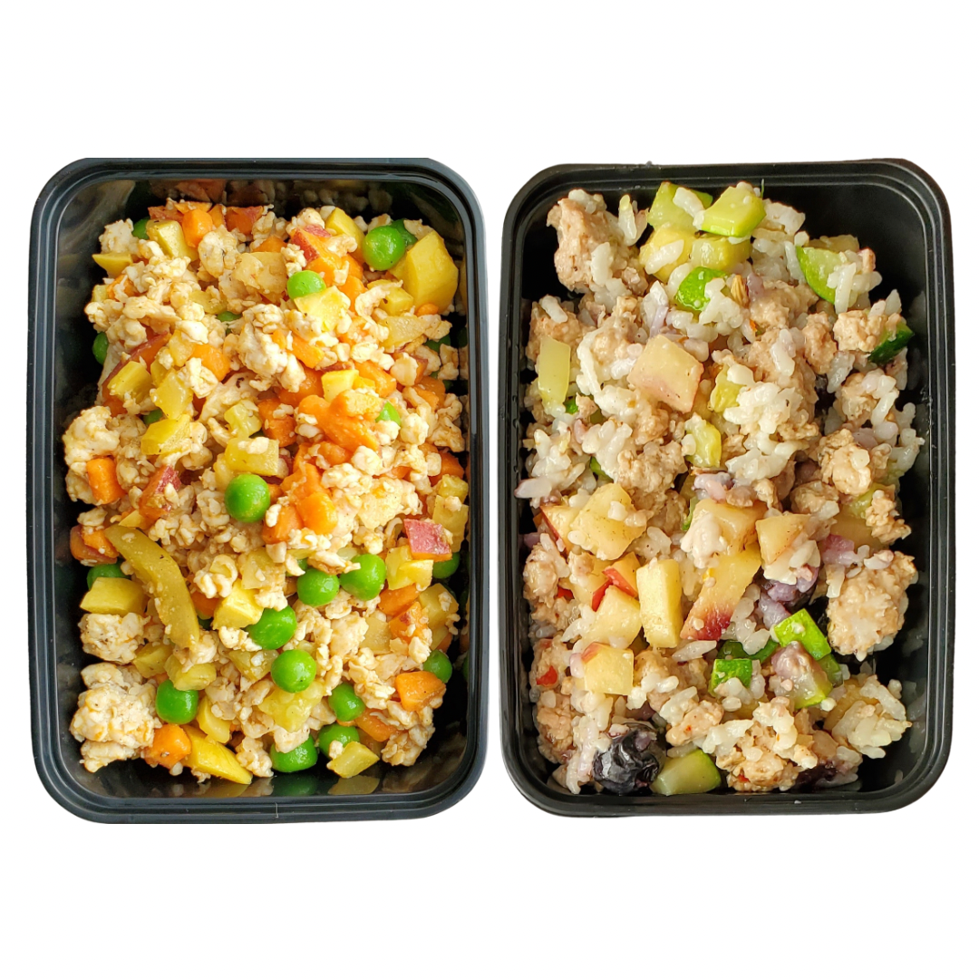 Chicken and Turkey  Combo - case includes 24, 8oz meals - Get it from Bo