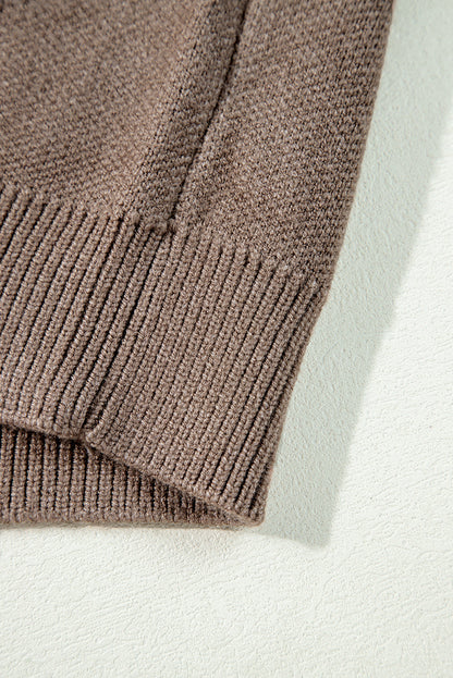 Eleanor Half Zipper Stand Sweater