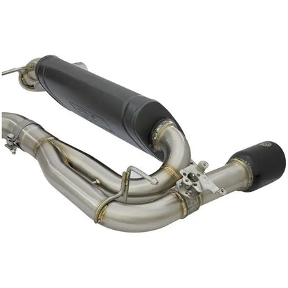 aFe MACHForce XP Exhausts Axle-Back 12-15 BMW 335i 3.0T (SS w/Black Tips) NP Motorsports