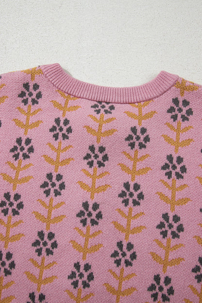 Dulce Ribbed Banded Cardigan Sweater