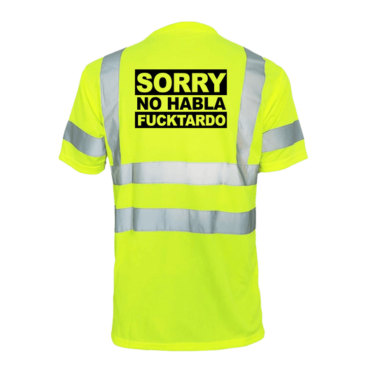 F*cktardo - Reflective Safety T-Shirt Armed American Supply