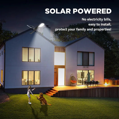 1800W Solar Street Light with 20ft /16ft Pole - Get it from Bo