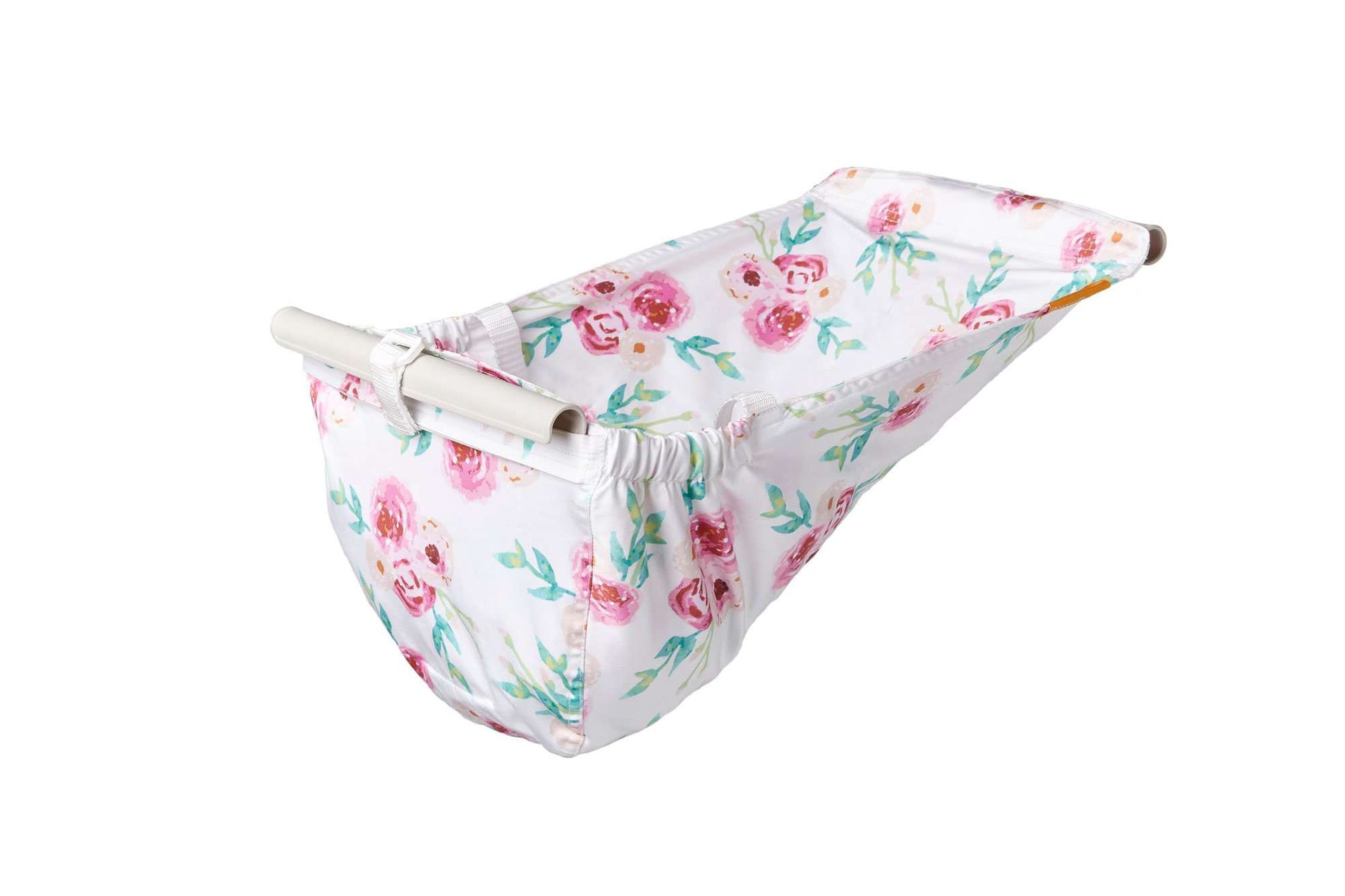 Baby Shopping Cart Hammock | Full Bloom Watercolor Floral Print Binxy Baby