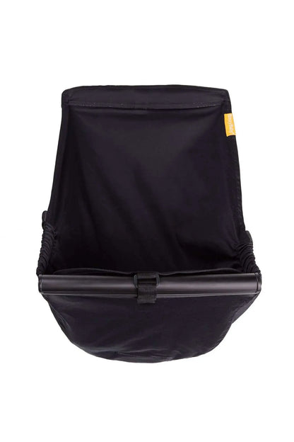 Baby Shopping Cart Hammock | Black Fabric Binxy Baby