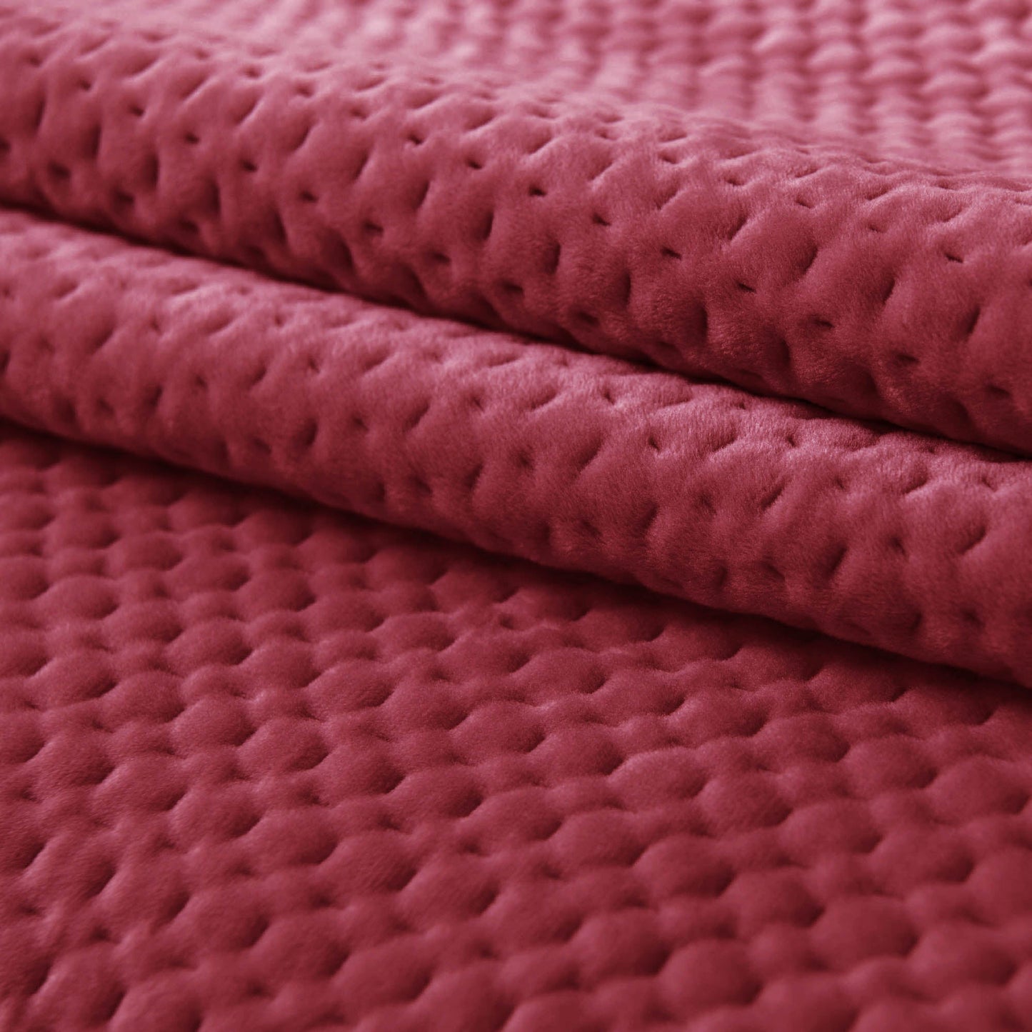Kasentex All Season Cozy Velvet Quilt Set with Shams, Queen, King, Room Decor, Graduation Gifts Kasentex