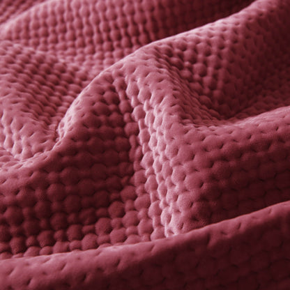 Kasentex All Season Cozy Velvet Quilt Set with Shams, Queen, King, Room Decor, Graduation Gifts Kasentex