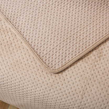 Kasentex All Season Cozy Velvet Quilt Set with Shams, Queen, King, Room Decor, Graduation Gifts Kasentex