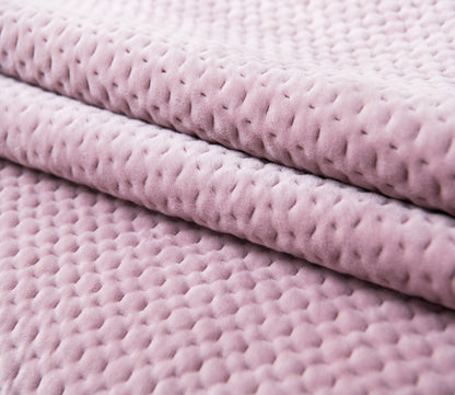 Kasentex All Season Cozy Velvet Quilt Set with Shams, Queen, King, Room Decor, Graduation Gifts Kasentex