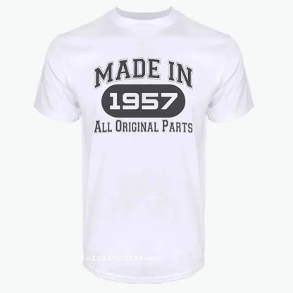 Men's T-Shirt Made 1957 All Original Parts 90/10 Get it from Bo