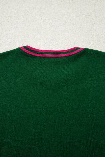 Amari Cuff Puff Sleeve Sweater