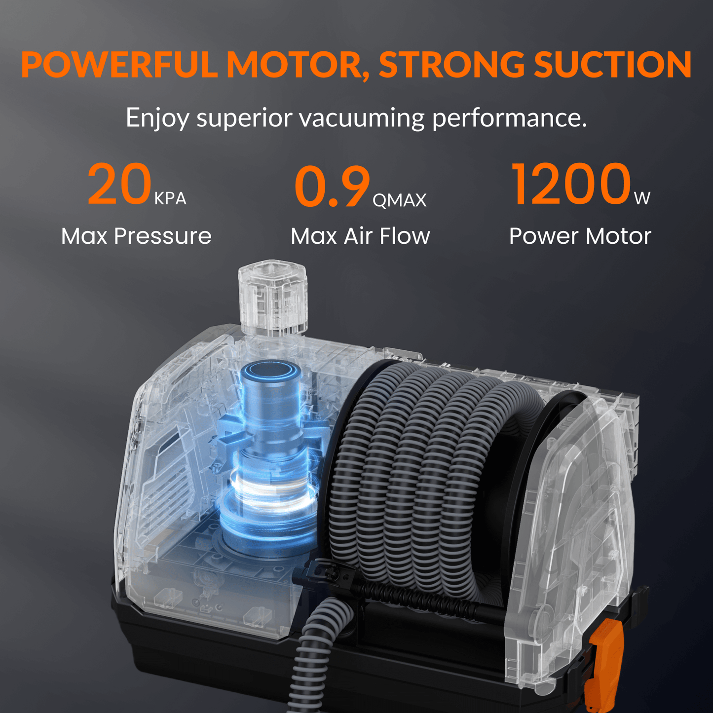 Grandstorm Retractable Vacuum Cleaner