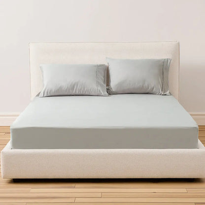 Kasentex All Season Deep Pocket Fitted Sheet Set with Pillowcases, Room Decor, Graduation Gifts Kasentex