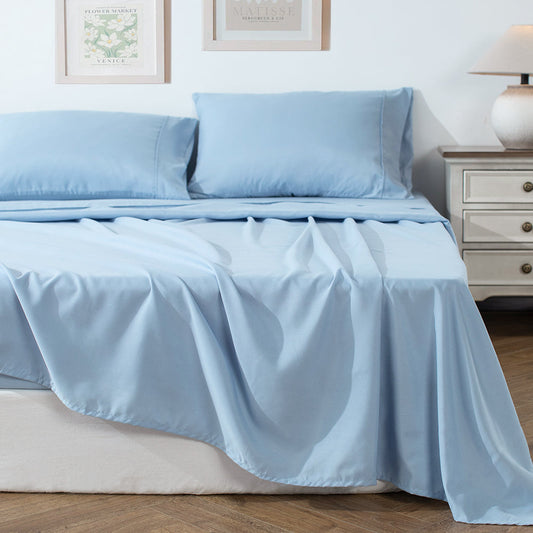 Kasentex Soft Sheet Bedding Set in Deep Pocket, Hypoallergenic and Breathable, Room Decor, Graduation Gifts Kasentex