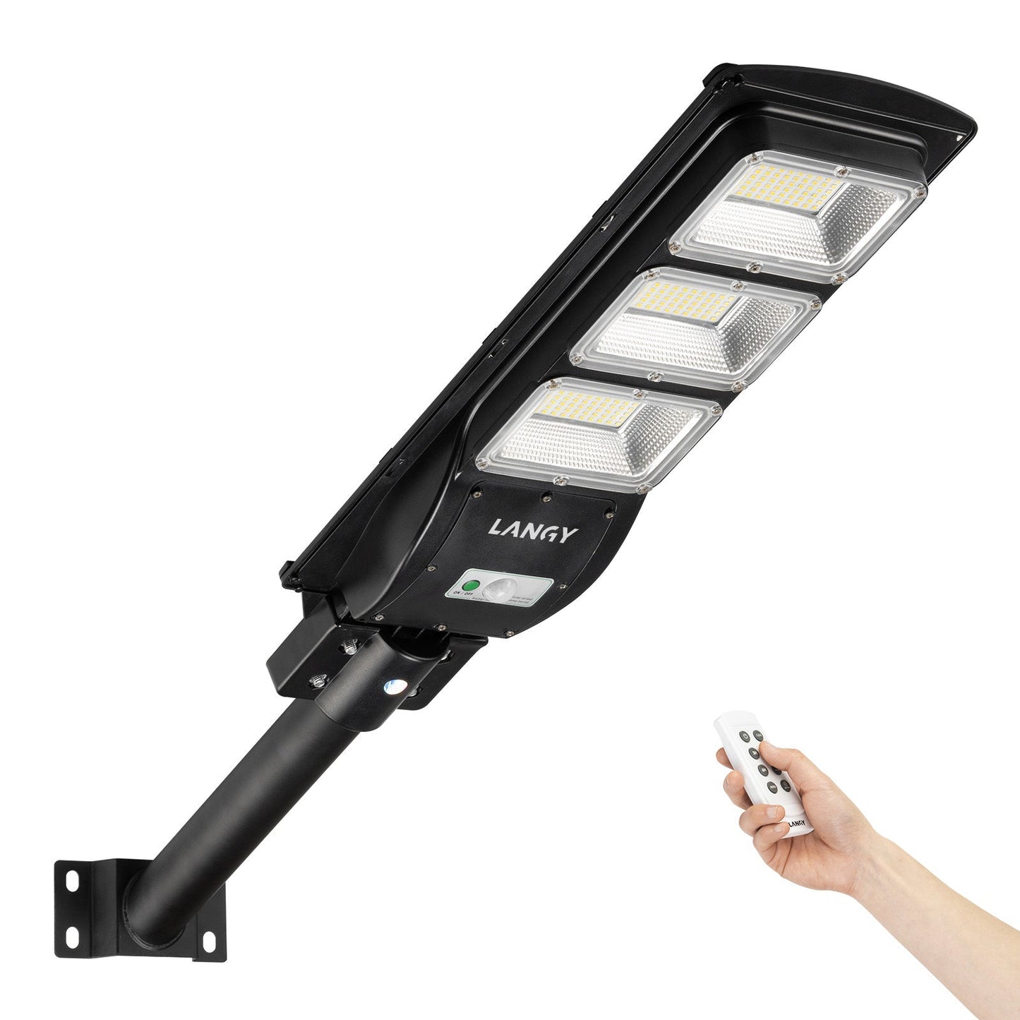 90W 120W Solar street LED lights -warm white/ white Langy Solar Lights