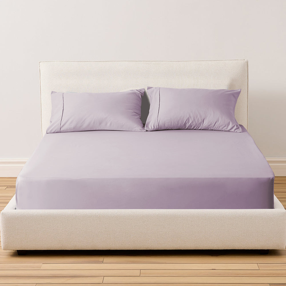 Kasentex All Season Deep Pocket Fitted Sheet Set with Pillowcases, Room Decor, Graduation Gifts Kasentex