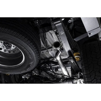 AWE Tuning 2019+ Ford Ranger 0FG Performance Exhaust System w/Diamond Black Tips & Rock Guard NP Motorsports