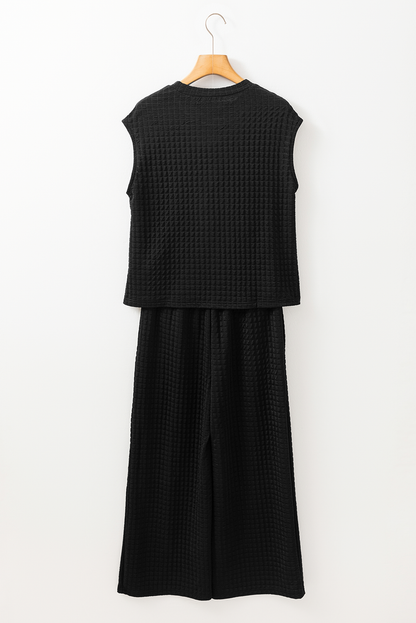 Samira Textured Knit Set