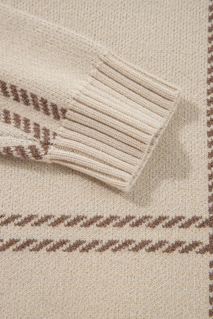 Madison Knitted Drop Shoulder Sweater