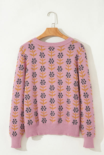 Dulce Ribbed Banded Cardigan Sweater