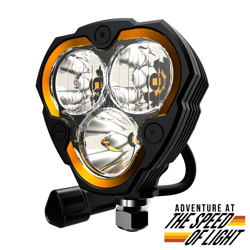 KC HiLiTES FLEX ERA 3 LED Light - Single Light Master Kit - Get it from Bo