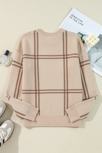 Madison Knitted Drop Shoulder Sweater